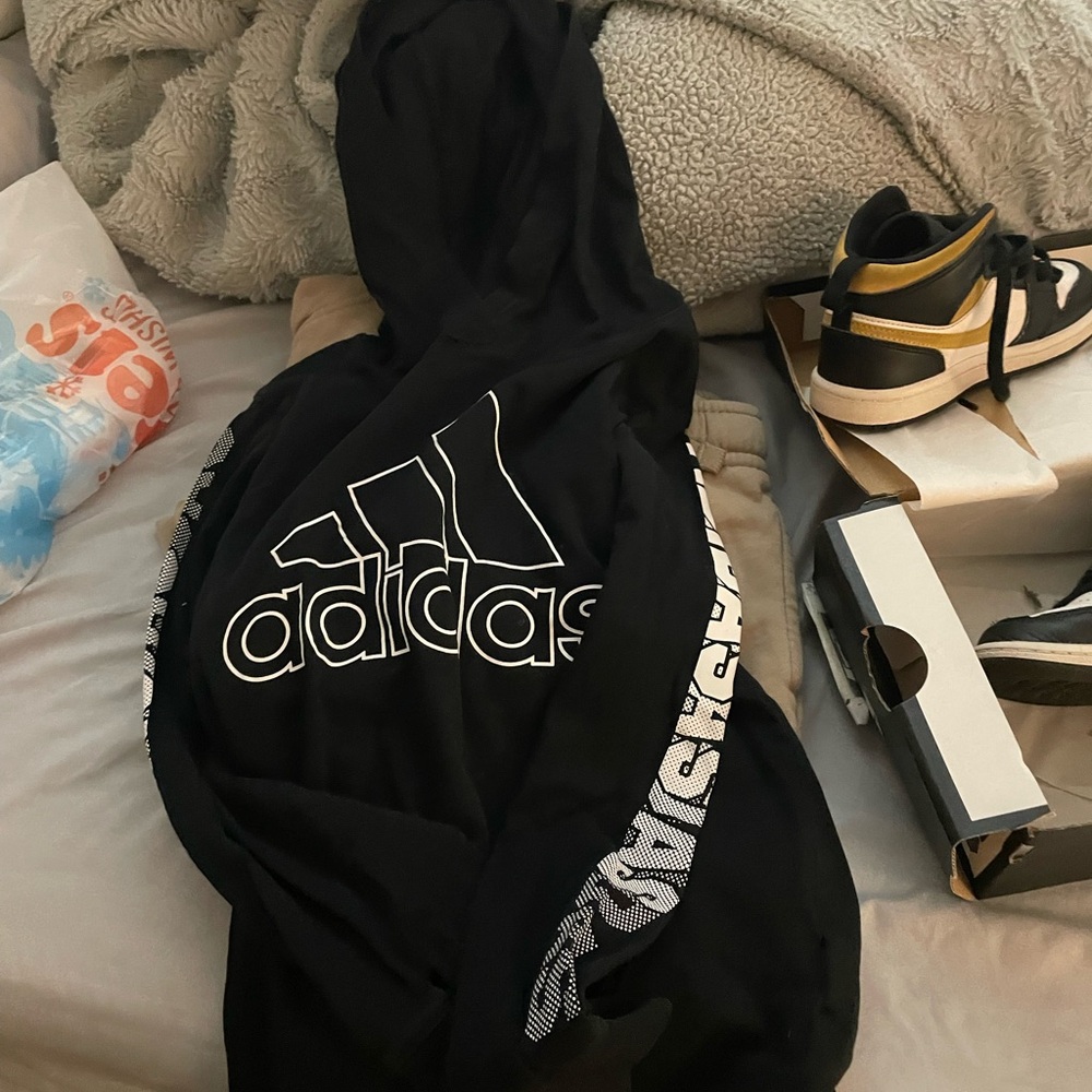 Adidas Black Hoodie